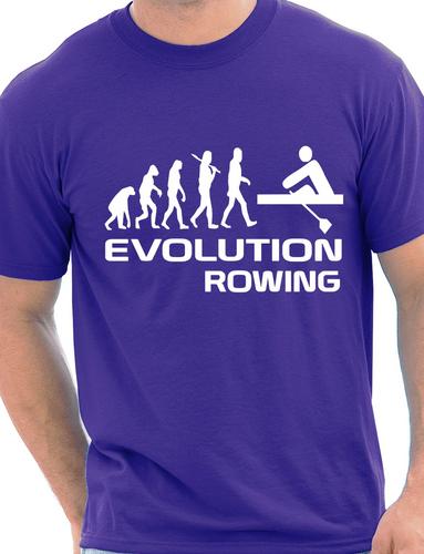 Evolution Of Rowing Rowers T-Shirt