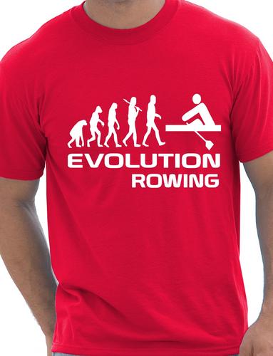 Evolution Of Rowing Rowers T-Shirt