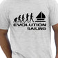 Evolution Of Sailing T-Shirt