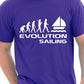 Evolution Of Sailing T-Shirt