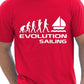 Evolution Of Sailing T-Shirt
