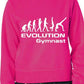 Evolution Of Gymnast Sport Sweatshirt