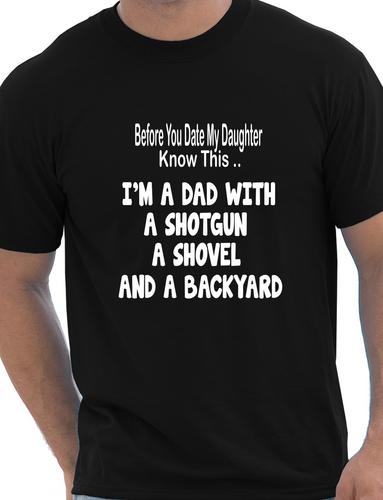 Date My Daughter Dad Rules T-Shirt