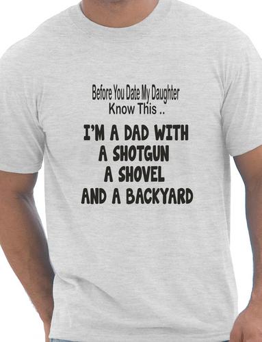 Date My Daughter Dad Rules T-Shirt