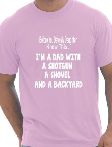 Date My Daughter Dad Rules T-Shirt