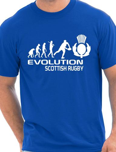 Evolution of Scottish Rugby T-Shirt