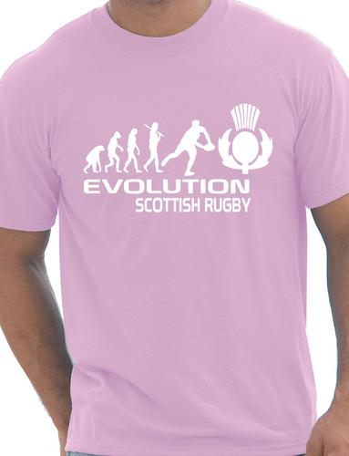 Evolution of Scottish Rugby T-Shirt