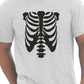 Skeleton T-Shirt Fancy Dress Halloween Funny