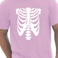 Skeleton T-Shirt Fancy Dress Halloween Funny