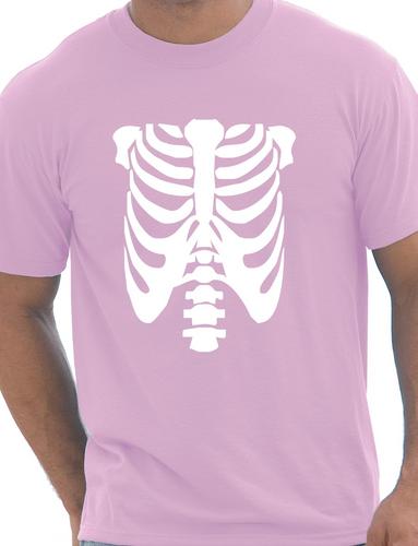 Skeleton T-Shirt Fancy Dress Halloween Funny