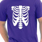 Skeleton T-Shirt Fancy Dress Halloween Funny