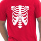 Skeleton T-Shirt Fancy Dress Halloween Funny