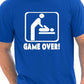 Game Over New Baby Dad Daddy New Parent t-Shirt