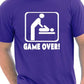Game Over New Baby Dad Daddy New Parent t-Shirt