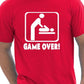 Game Over New Baby Dad Daddy New Parent t-Shirt