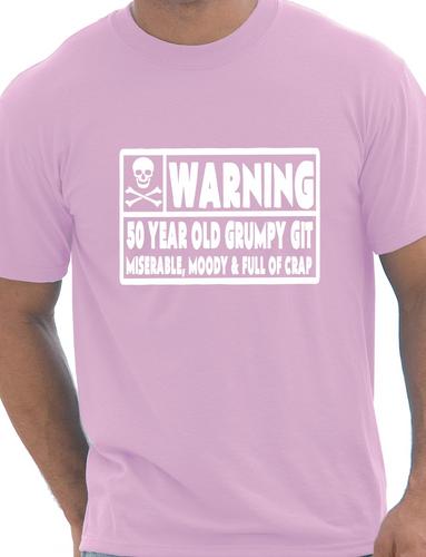 50 Year Old Git Mens 50th Birthday T-Shirt