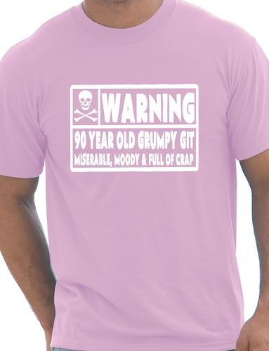 90 Year Old Git Mens 90th Birthday T-Shirt