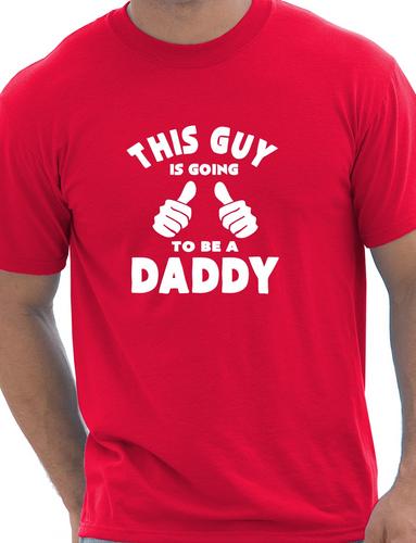 This Guy Going To Be A Daddy Mens New Dad T-Shirt