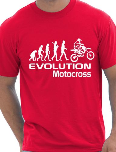 Evolution Of Motocross Motorbike T-Shirt