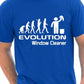 Evolution Of Window Cleaner T-Shirt