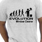 Evolution Of Window Cleaner T-Shirt