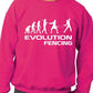 Evolution Of Fencing Funny Adult Sweatshirt
