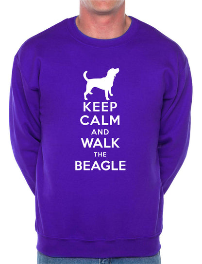 Keep Calm Walk The Beagle Sweatshirt