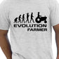 Evolution Of Farmer Farming T-Shirt