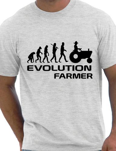 Evolution Of Farmer Farming T-Shirt