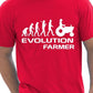 Evolution Of Farmer Farming T-Shirt