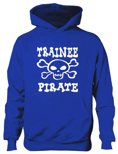 Trainee Pirate Skull & Crossbones Kids Hoody [Apparel]