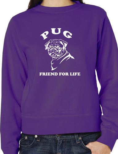 Pug Dog Lover Adult Unisex Sweatshirt