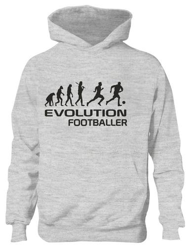 Evolution Of Football Girls Boys Hoodie Hoody Gift