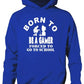 Born To Be A Gamer Forced To Go To School Hoodie [Apparel]