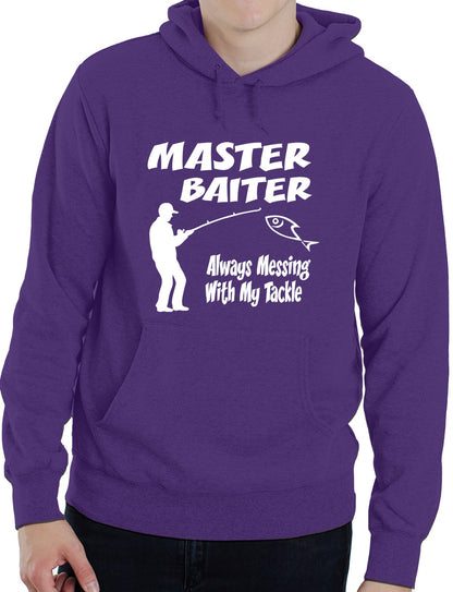 Master Baiter Angling Fishing Funny Unisex Hoodie