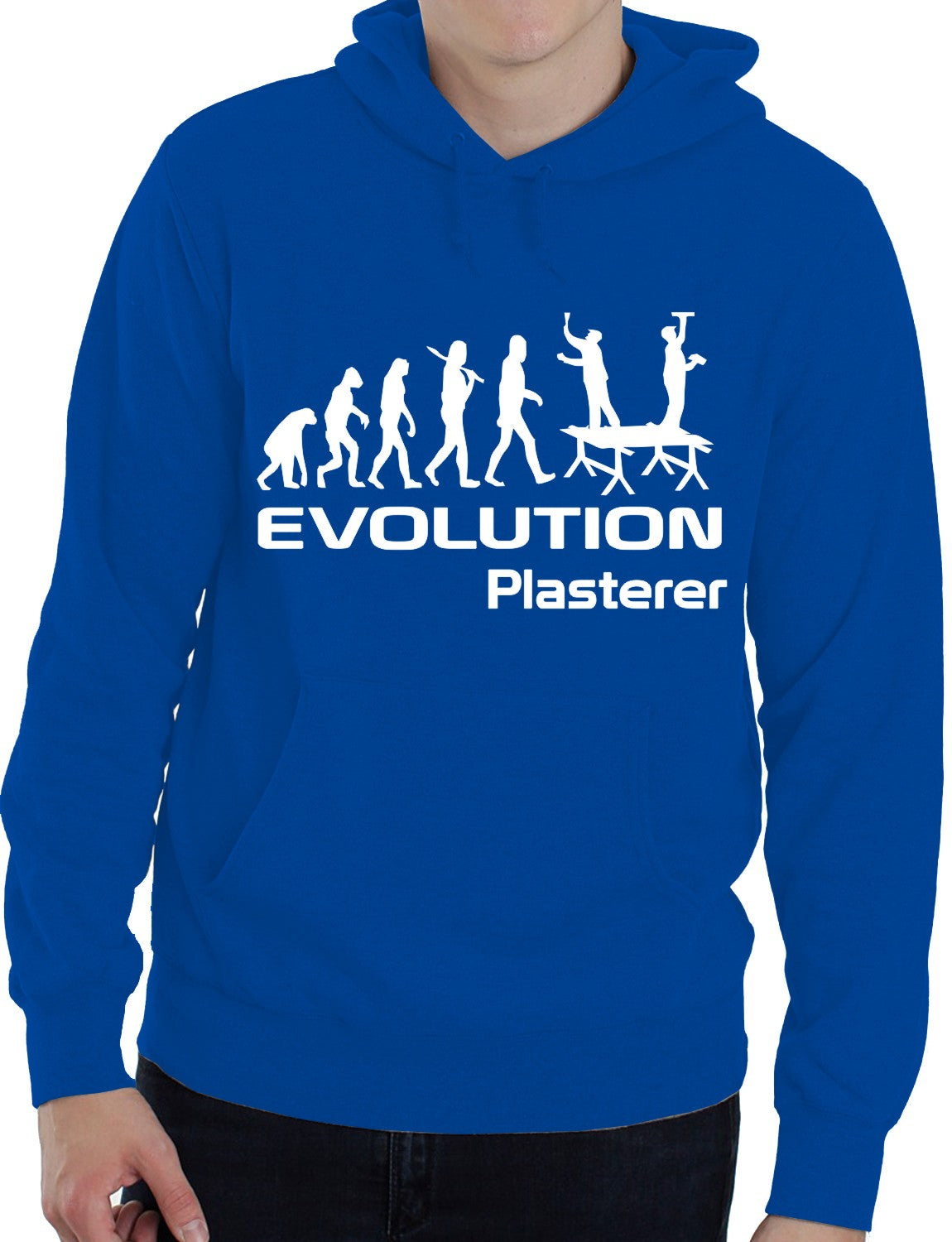 Evolution Of A Plasterer Job Work Unisex Hoody