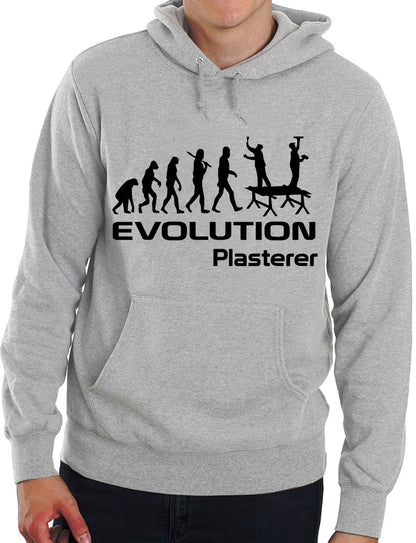 Evolution Of A Plasterer Job Work Unisex Hoody