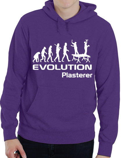 Evolution Of A Plasterer Job Work Unisex Hoody