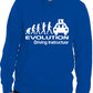 Evolution Of A Driving Instructor Job Work Unisex Hoody