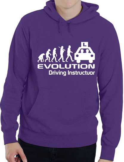 Evolution Of A Driving Instructor Job Work Unisex Hoody