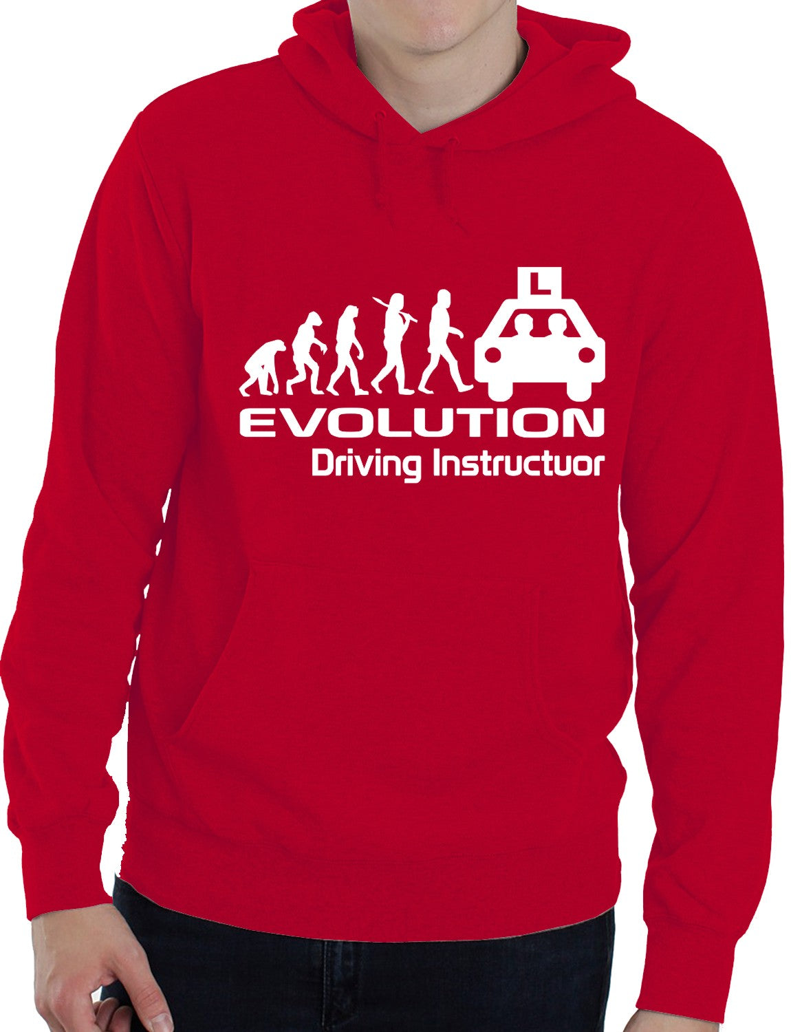 Evolution Of A Driving Instructor Job Work Unisex Hoody