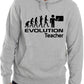 Evolution Of A Teacher Job Work Unisex Hoody