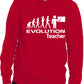 Evolution Of A Teacher Job Work Unisex Hoody