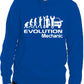 Evolution Of A Mechanic Job Work Unisex Hoody