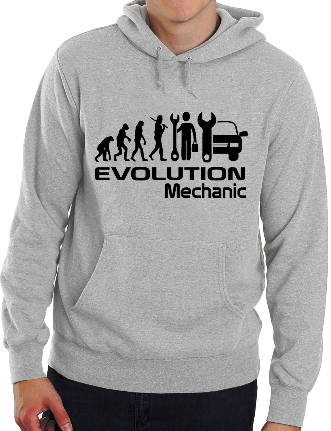 Evolution Of A Mechanic Job Work Unisex Hoody