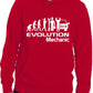 Evolution Of A Mechanic Job Work Unisex Hoody