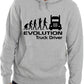 Evolution Of A Trucker Driver Job Work Unisex Hoody