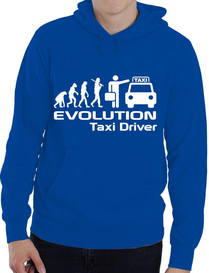 Evolution Of A Taxi Driver Job Work Unisex Hoody