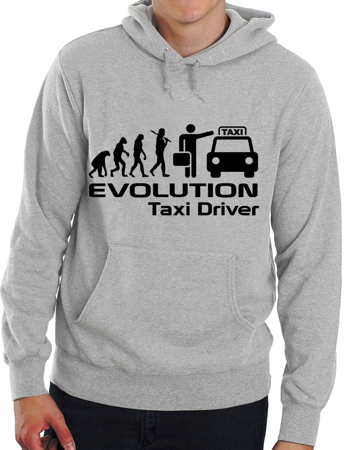 Evolution Of A Taxi Driver Job Work Unisex Hoody