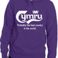 Wales Cymru Best Country Welsh Unisex Hoody Size